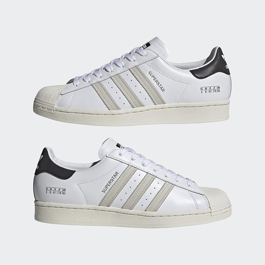 Amazon.com | adidas Mens Superstar Lace Up Sneakers Shoes